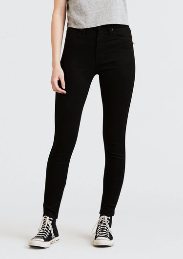 Levi Strauss D-Jeans 2279100520 52 | MILE HIGH SUPER SKINNY BLACK GALAXY